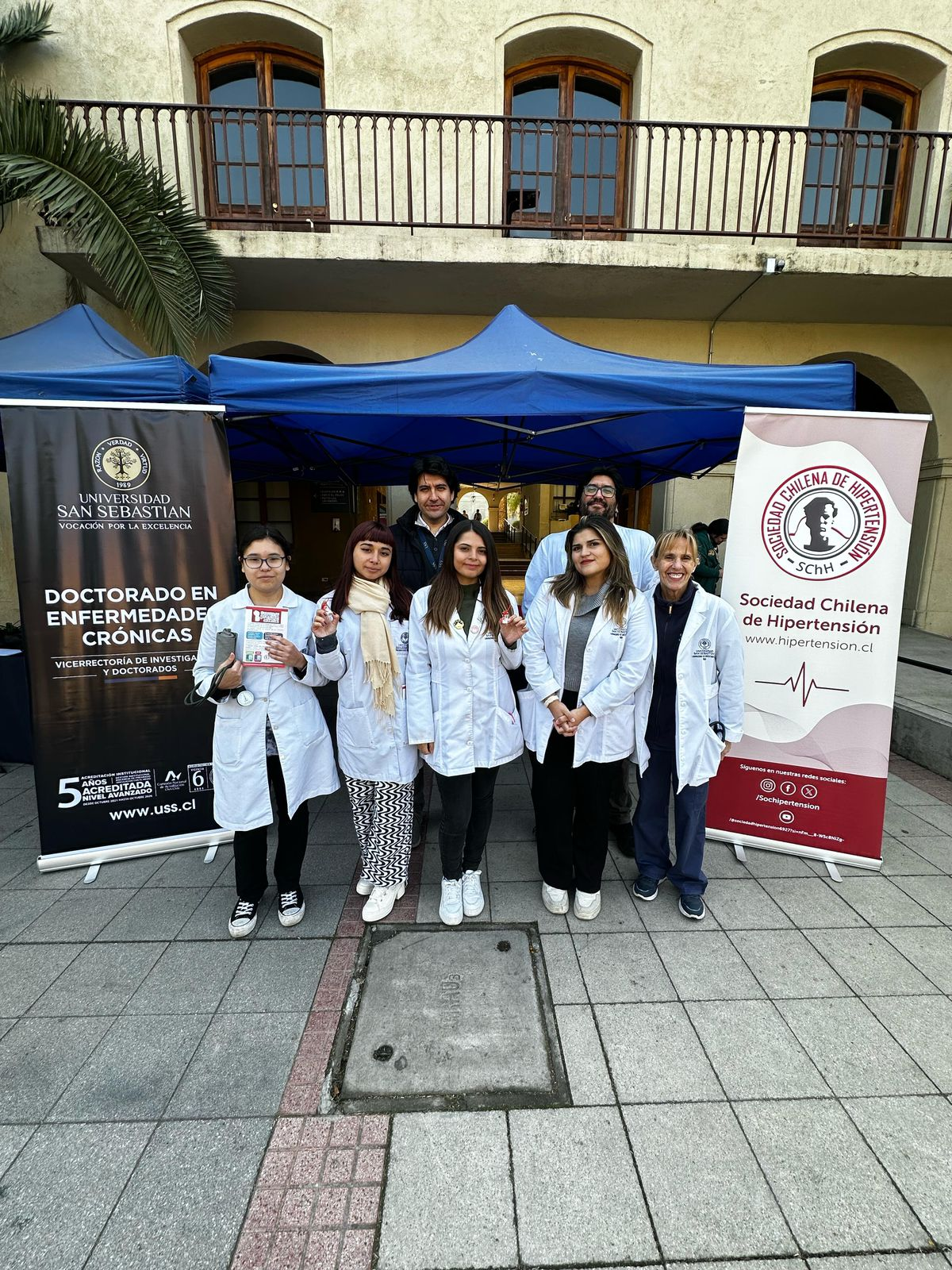 Sociedad de Hipertensión conmemoró el Día Mundial de la Hipertensión en la Universidad San Sebastián